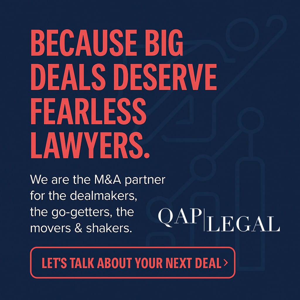 Qap Legal – because big deals deserve fearless lawyers